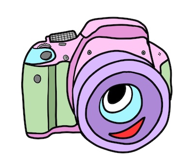 cartoon camera