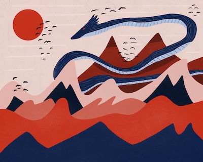 Yukai Du inspired landscape